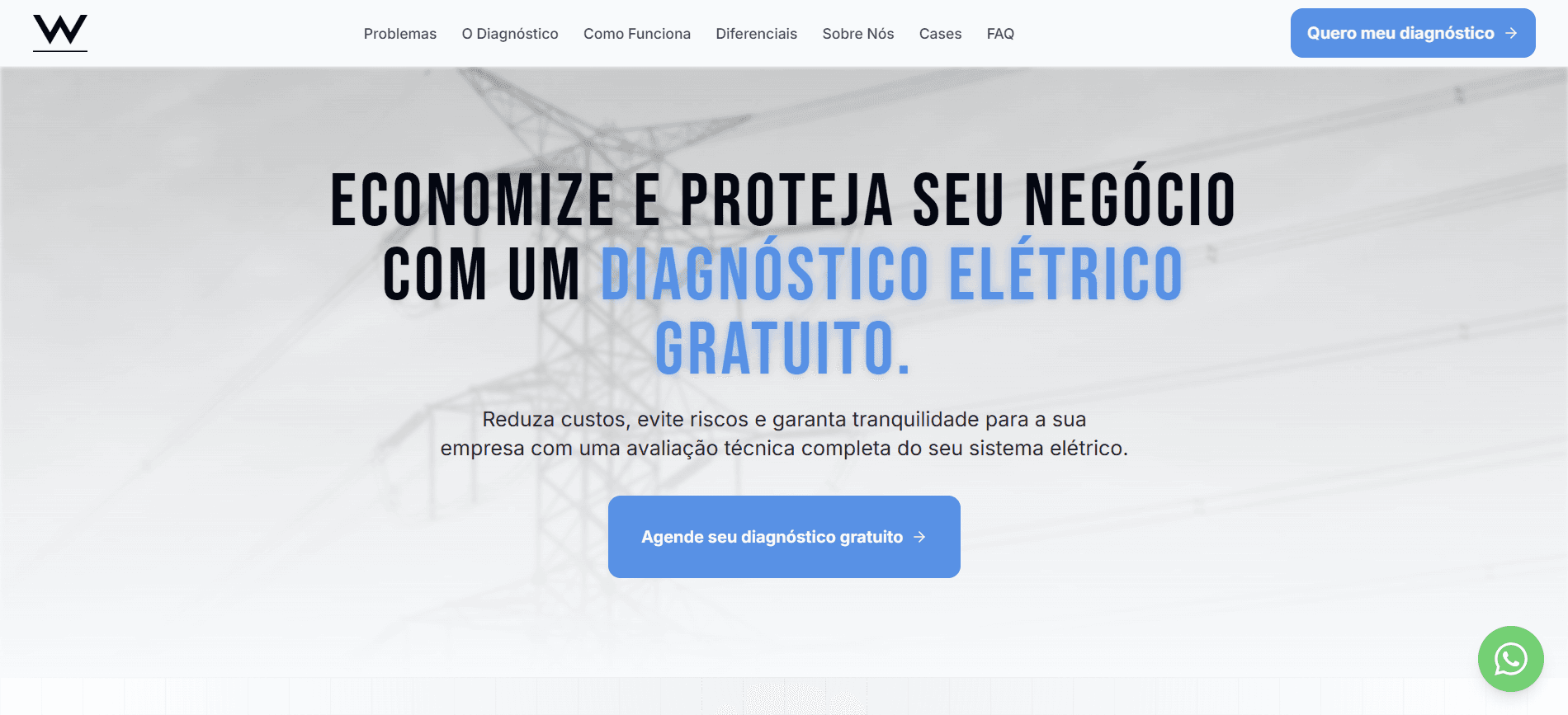 Print do site Watt Consultoria